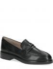 CAPRICE loafer stila apavi sievietēm, Melna, Loafers