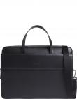 CALVIN KLEIN klēpjdatora maciņš vīriešiem, Melna, Vertical lines laptop bag