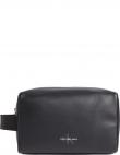 CALVIN KLEIN JEANS kosmētika vīriešiem, Melna, Monogram soft dopp beuty case