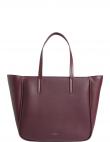 CALVIN KLEIN rokassomiņa sievietēm, Ķiršu/Bordo, Refine medium shopper