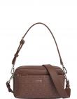 CALVIN KLEIN plecu soma sievietēm, Brūna, Must conv camera bag