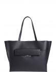 CALVIN KLEIN rokassomiņa sievietēm, Melna, Linear shopper