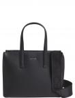 CALVIN KLEIN rokassomiņa sievietēm, Melna, Must small tote