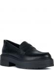 GEOX kurpes sievietēm, Melna, Spherica ec7 loafers