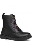 GEOX zābaki meitenēm, Melna, Eclair booties