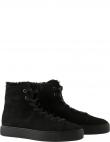 HOGL apsildāmi zābaki sievietēm, Melna, Teddy wm booties