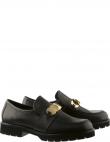HOGL loafer stila apavi sievietēm, Melna, Alison loafers