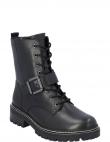 REMONTE zābaki sievietēm, Melna, Ladies mid height boots