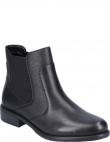 REMONTE zābaki sievietēm, Melna, Ladies mid height boots