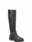 REMONTE garie zābaki sievietēm, Melna, Ladies' boots