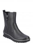 REMONTE zābaki sievietēm, Melna, Ladies mid height boots