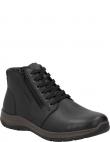 RIEKER zābaki vīriešiem, Melna, Men's boots