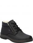 RIEKER zābaki vīriešiem, Melna, Men's boots