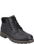 RIEKER zābaki vīriešiem, Melna, Men's boots