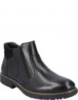 RIEKER zābaki vīriešiem, Melna, Men's boots