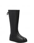 RIEKER garie zābaki sievietēm, Melna, Ladies' boots