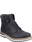 RIEKER zābaki vīriešiem, Melna, Men's boots