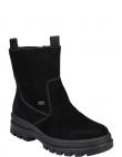 RIEKER zābaki sievietēm, Melna, Ladies mid height boots