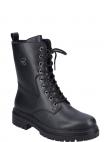 RIEKER zābaki sievietēm, Melna, Ladies mid height boots