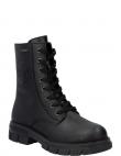 RIEKER zābaki sievietēm, Melna, Ladies mid height boots