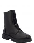 RIEKER zābaki sievietēm, Melna, Ladies mid height boots