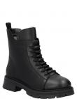 RIEKER zābaki sievietēm, Melna, Ladies mid height boots