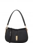TOMMY HILFIGER plecu soma sievietēm, Melna, Heritage saddle bag