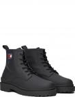 TOMMY JEANS zābaki vīriešiem, Melna, Lace up boot