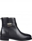 TOMMY HILFIGER zābaki sievietēm, Melna, Belt flat boot