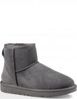 UGG apsildāmi zābaki sievietēm, Pelēka, Classic mini II warm boots
