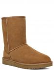 UGG apsildāmi zābaki sievietēm, Brūna, Classic short II warm boots