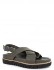 GRUNER SCHUHE sandales sievietēm, Zaļa, Sandals