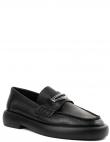 LA CONTE kurpes sievietēm, Melna, Loafers