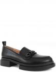 SANTINO MILANO kurpes sievietēm, Melna, Loafers