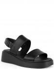 SANTINO MILANO sandales sievietēm, Melna, Sandals
