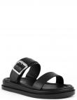 SERGIO MORETTI čības sievietēm, Melna, Slippers