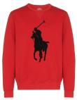 POLO RALPH LAUREN sarkans vīriešu džemperis