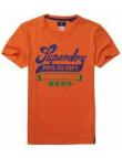 SUPERDRY vīriešu oranžs kokvilnas krekls COLLEGIATE GRAPHIC T-SHIRT