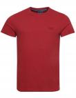 SUPERDRY vīriešu sarkans kokvilnas krekls VINTAGE LOGO EMB T-SHIRT