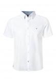 Tommy Hilfiger vīriešu balts krekls COTTON LINEN DOBBY SF SHIRT S/S