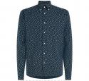 Tommy Hilfiger vīriešu zils krekls BI FLOWER PRINT SHIRT