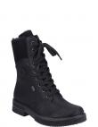 RIEKER zābaki sievietēm, Melna, Ladies mid height boots