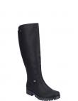 RIEKER garie zābaki sievietēm, Melna, Ladies' boots