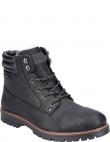 RIEKER zābaki vīriešiem, Melna, Men's boots