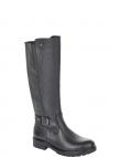 RIEKER garie zābaki sievietēm, Melna, Ladies' boots