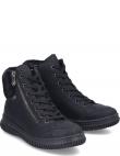 RIEKER zābaki sievietēm, Melna, Ladies mid height boots