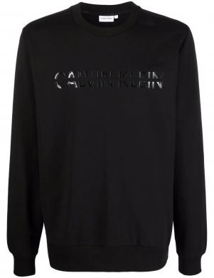 CALVIN KLEIN vīriešu melns džemperis