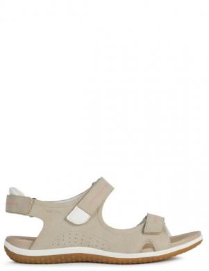  GEOX sieviešu smilšu krāsas sandales VEGA SANDALS