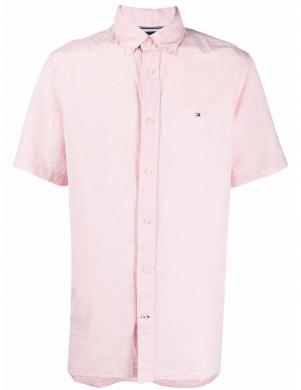 TOMMY HILFIGER vīriešu gaiši rozā krekls