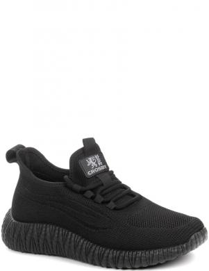 CROSBY melni ikdienas apavi zēniem SPORT SHOE